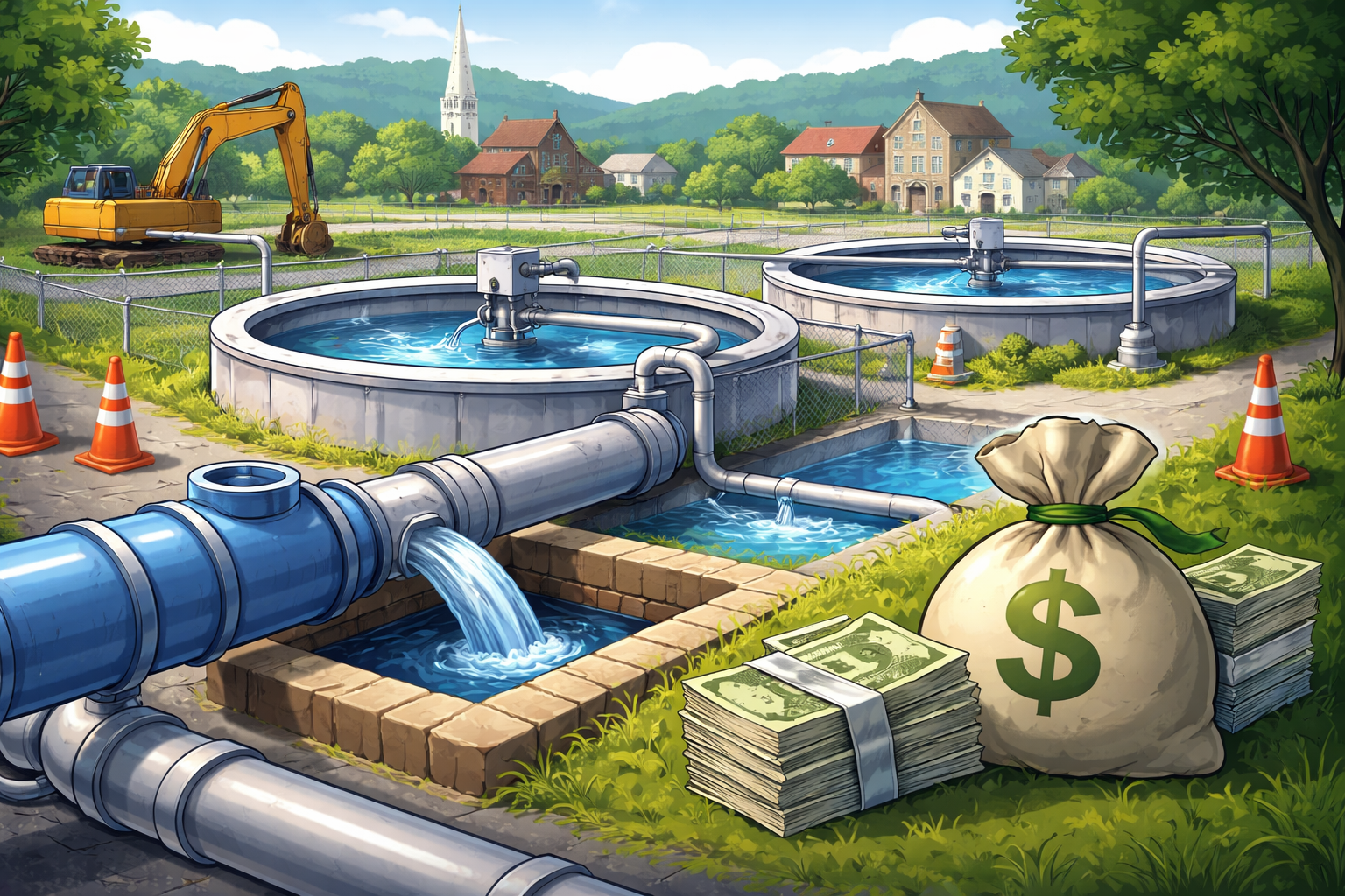 Image from the original report: Boonsboro Awarded $250,000 Federal Grant for Wastewater System Upgrades